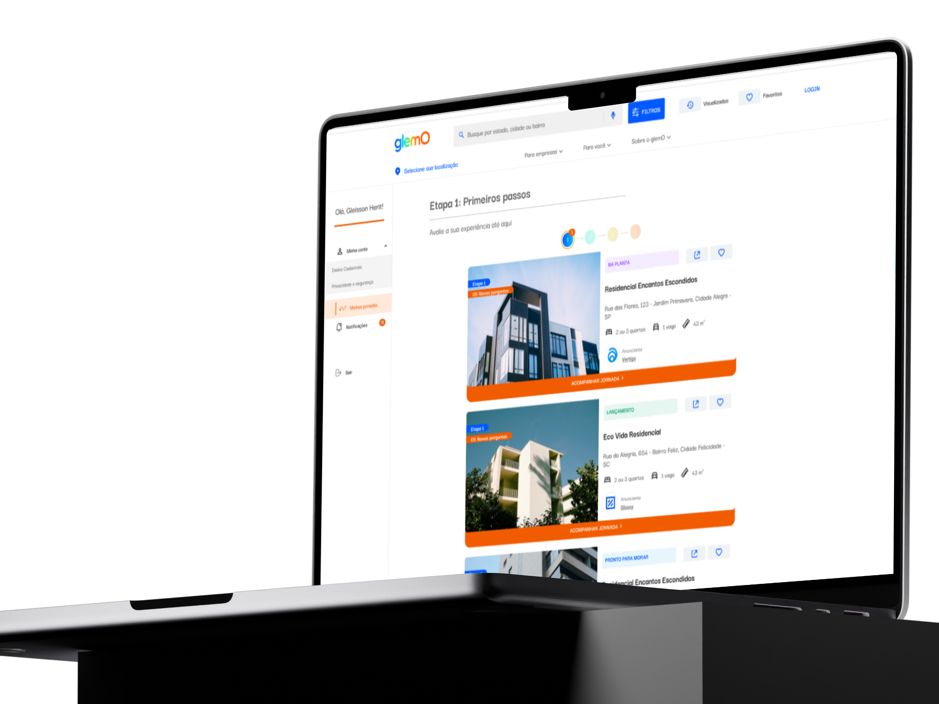 Image showing dashboard of the app